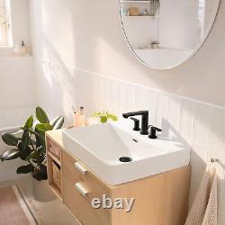 Hansgrohe 72530 Rebris S 1.2 GPM Widespread Bathroom Faucet Nickel
