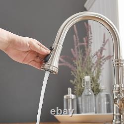 Homevacious Touchless Kitchen Faucet with Pull down Sprayer Single Handle One Ho