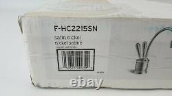 InSinkErator F-HC2215SN Indulge Tuscan Hot/Cold Water Faucet, Satin Nickel New