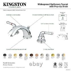 KB962 Magellan Widespread Bathroom Faucet, 8-Inch Adjustable Center Polished