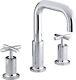 Kohler K-t14428-3-cp Purist Deck Mounted Roman Tub Filler With Cross Handles