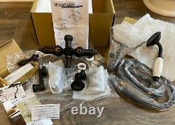 Kingston Brass CC619T5 Vintage Deck Mount Tub Filler with Adjustable Centers, ORB