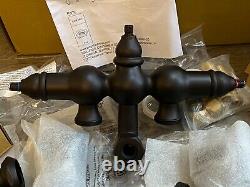 Kingston Brass CC619T5 Vintage Deck Mount Tub Filler with Adjustable Centers, ORB