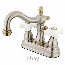 Kingston Brass KB1602PX Heritage 4-Inch Centerset Lavatory Assorted Colors