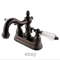 Kingston Brass KB160WLL Wilshire 1.2 GPM Centerset Bathroom Bronze