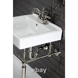 Kingston Brass KB160. AL Heritage 1.2 GPM Centerset Bathroom Brass