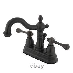 Kingston Brass KB160. BL Heritage 1.2 GPM Centerset Bathroom