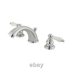 Kingston Brass KB971B Bathroom Faucet Adjustable Center Polished Chrome New