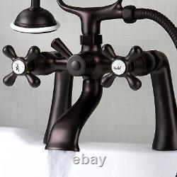 Kingston Brass KS268ORB Kingston Clawfoot Tub Faucet 7-Inch Oil-Rubbed Bronze