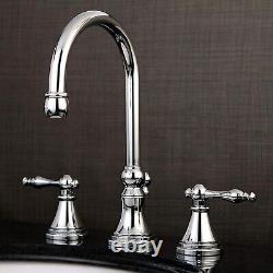 Kingston Brass KS2981NL Governor Widespread Lavatory Faucet