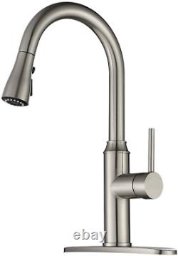 Kitchen Faucet Pull Down- A01LY Commercial Modern Single Hole Single Handle High