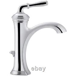 Kohler Bathroom Faucet 4Center Single Hole/Handle Vibrant BrushedNickel WithValve