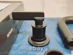 Kohler Castia K-T35911-4-BL Deck Mount Tub Filler Spa Bath Faucet Matte Black