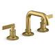 Kohler K-35908-4-2mb Castia By Studio Mcgee Widespread Bathroom Faucet & Drain