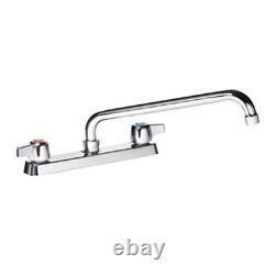 Krowne 13-812L Commercial Series 8 Center Deck Mount Faucets