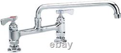 Krowne 15-808L Royal Series Faucet, Deck Mount, 8 Centers, 8 Swing spout, 1/4