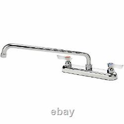 Krowne Commercial Series 8 Center Deck Mount Faucet, 14 Spout, 13-814L