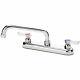 Krowne Commercial Series 8 Center Deck Mount Faucet, 8 Spout, 13-808l