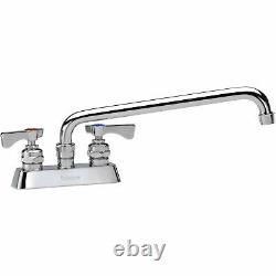 Krowne Royal Series 4 Center Deck Mount Faucet, 12 Spout, 15-312L