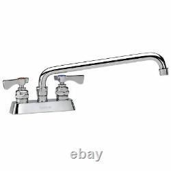 Krowne Royal Series 4 Center Deck Mount Faucet, 14 Spout, 15-314L