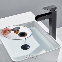 Lexdale Waterfall Bathroom Sink Vessel Faucet Oil-Rubbed Bronze Single Handle Ta