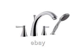 MediTub OPFHC Walk In Deck Mounted Tub Filler Chrome