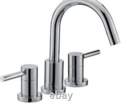 Mirabelle MIRED3RTCP Deck Mounted Two-Handle Roman Tub Faucet Polished Chrome