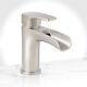 Miseno Ml5882 Cascade 1 Hole Bathroom Faucet - Nickel