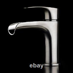 Miseno ML5882 Cascade 1 Hole Bathroom Faucet - Nickel