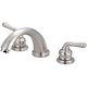 Olympia Faucets P-1131t Nickel Accent Deck Mounted 7-1/2 Reach Roman Tub Filler