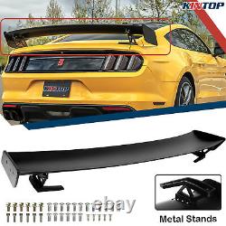 Rear Trunk Spoiler Wing for 2015-2023 Ford Mustang Coupe GT500 Style Matte Black