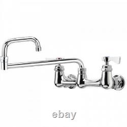 Series 8 inch Center Wall Mount Faucet 18 inch Jointed Spout