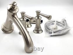 Signature Hardware Beasley SHBE4RTGZBN Deck Mounted Roman Tub Filler Faucet