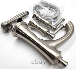 Signature Hardware Beasley SHBE4RTGZBN Deck Mounted Roman Tub Filler Faucet