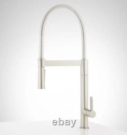 Signature Hardware Ocala 481860 Pre-Rinse Pro Kitchen Faucet Stainless $475 New