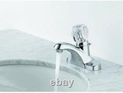 Single Handle Bathroom Faucet Center Set Silver Chrome 2DAY FAST FREE SHIPPING