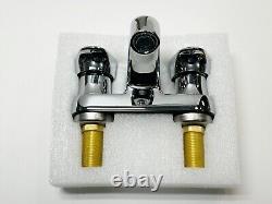 Speakman Commander S-5141-LD Easy-Push 0.5 GPM Centerset Bathroom Faucet Chrome