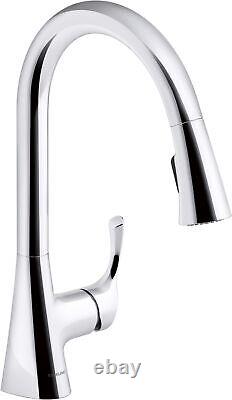 Sterling 24276 Valton 1.5 GPM 1 Hole Pull Down Kitchen Faucet Chrome