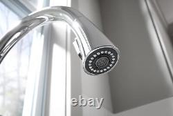 Sterling 24276 Valton 1.5 GPM 1 Hole Pull Down Kitchen Faucet Chrome