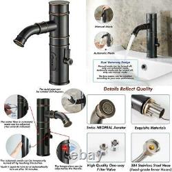 TUSEE Manual and Automatic Integrated Faucet with Rotatable Spout, Touchless
