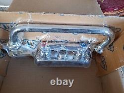 T&S B-1110 Deck Mount Low-Arc Faucet 4 Center, 6 Swing, New, Sealed Package