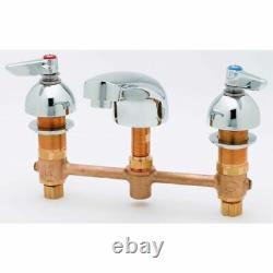 T&S B-2990-BWH4CR Lavatory Faucet 8 Centers 5 Cast Spout