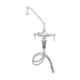 T&s Brass B-0200 Deck Mount Mixing Faucet With 18 Swing Spout