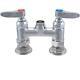 T&s Brass B-0225-ln Deck Mount Faucet 4 In Centers