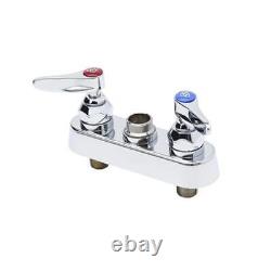 T&S Brass B-1100-LN 3-1/2 Deck Mount Workboard Faucet with Spring Checks