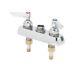 T&s Brass B-1100-ln Deck Mount Workboard Faucet With 3-1/2-inch Centers Lever