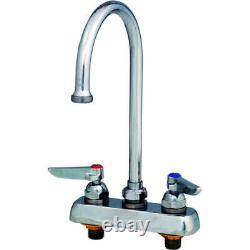 T&S Brass B-1141 T&S Brass B 1141 Workboard Deck Mounted Faucet With 4 Centers &