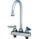T&s Brass B-1141 T&s Brass B 1141 Workboard Deck Mounted Faucet With 4 Centers &