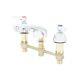T&s Brass B-2990 Lavatory Faucet, Concealed Body, 8 Centers, Cast Basin Spout