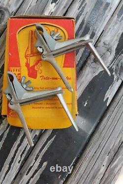Vintage Drip Rail Fishing rod pole holder carrier rack roof mount
